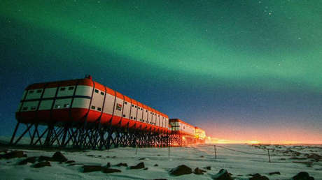 La base de investigación antártica sudafricana Sanae IV
