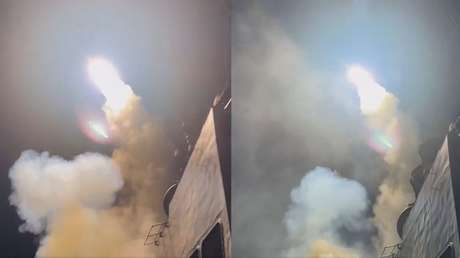 VIDEO: EE.UU. muestra lanzamiento de misiles contra los hutíes