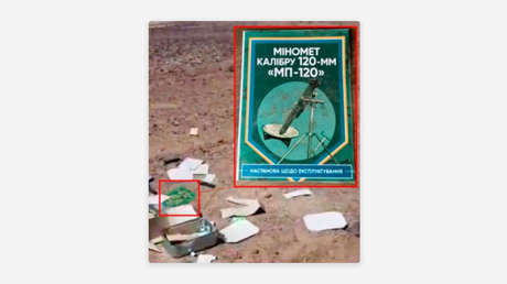 FOTO: Hallan morteros ucranianos en manos de terroristas en África