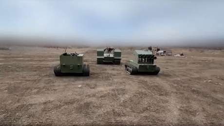 Así son los robots de combate y apoyo diseñados por militares rusos (VIDEO)