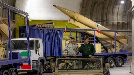 VIDEO: Irán desvela una ciudad de misiles subterránea