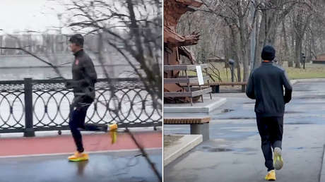 VIDEO: Canciller húngaro "reúne fuerzas" y corre por Moscú