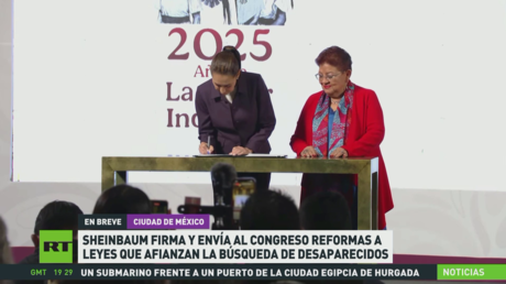 Sheinbaum firma y envía al Congreso reformas de leyes que afianzan la búsqueda de desaparecidos