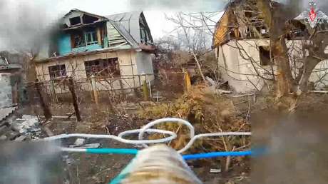 VIDEO: Drones rusos no dejan escapatoria a objetivos enemigos