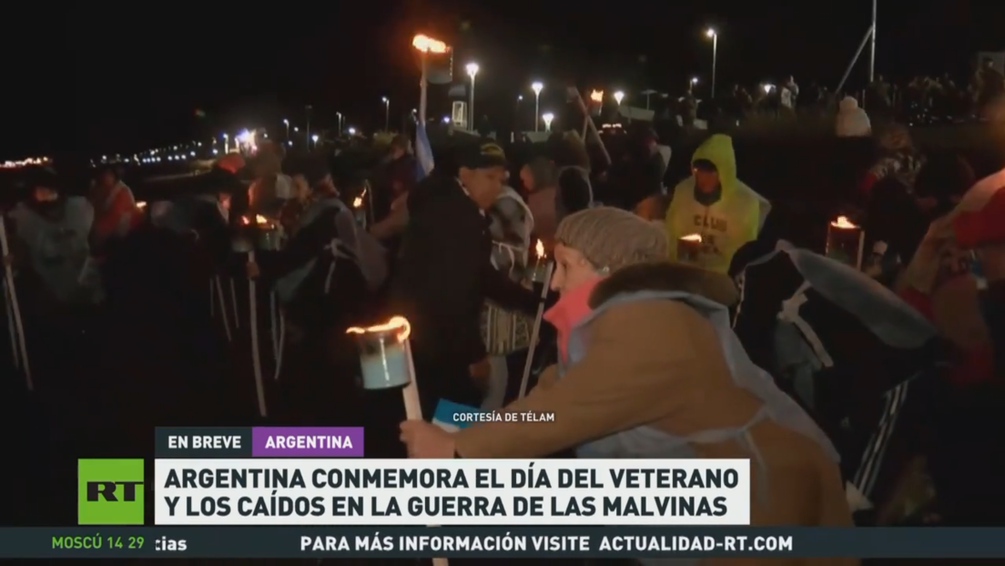 Argentina conmemora el Día del Veterano y los caídos en la guerra de las Malvinas