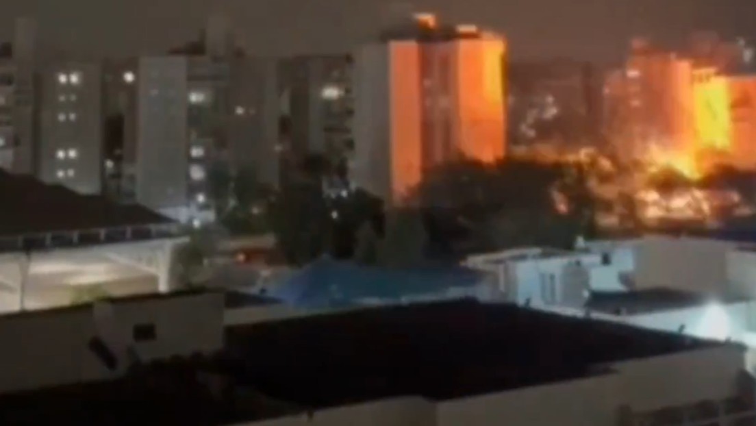 Imágenes del mayor ataque con cohetes contra Israel desde Gaza en los últimos meses