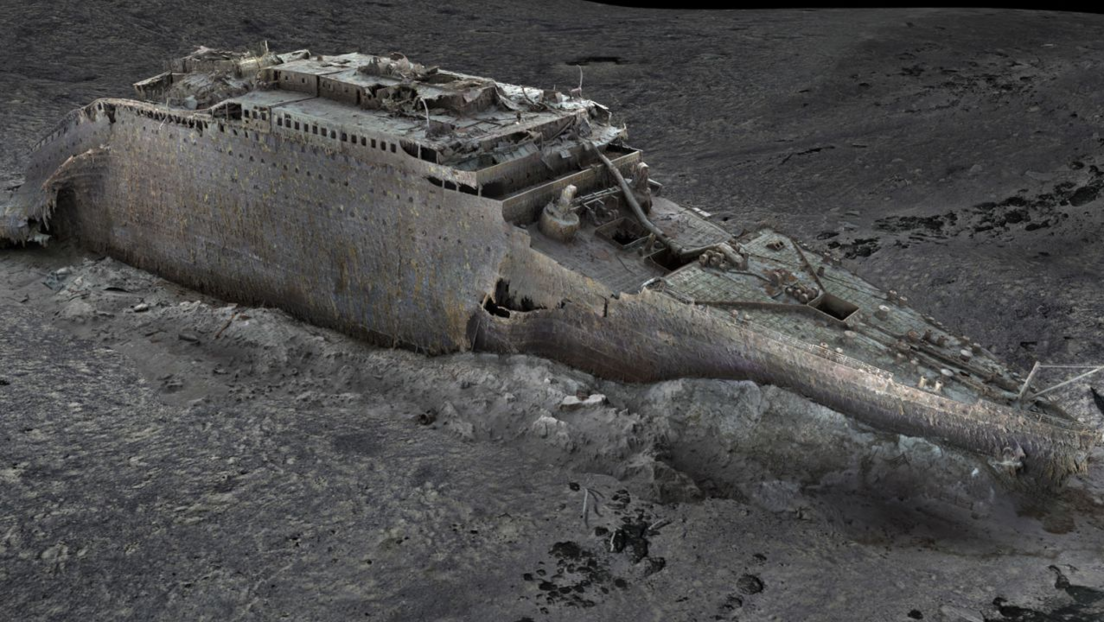 Secretos del Titanic: Escaneos 3D de los restos del barco revelan detalles de sus últimas horas