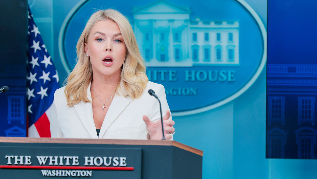 Casa Blanca sobre aranceles a China: "Cuando golpeen a EE.UU., el presidente Trump responderá con más fuerza"