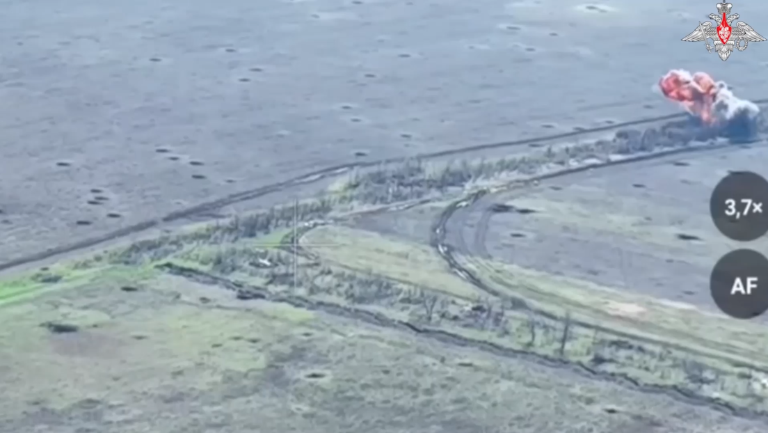 Drones rusos destrozan instalaciones militares de Kiev (VIDEO)