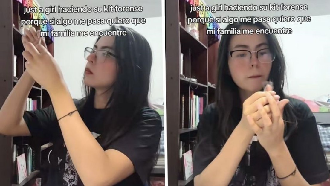 'Tiktoker' salta a la fama con un "kit forense" para que su familia la encuentre si "algo" le pasa
