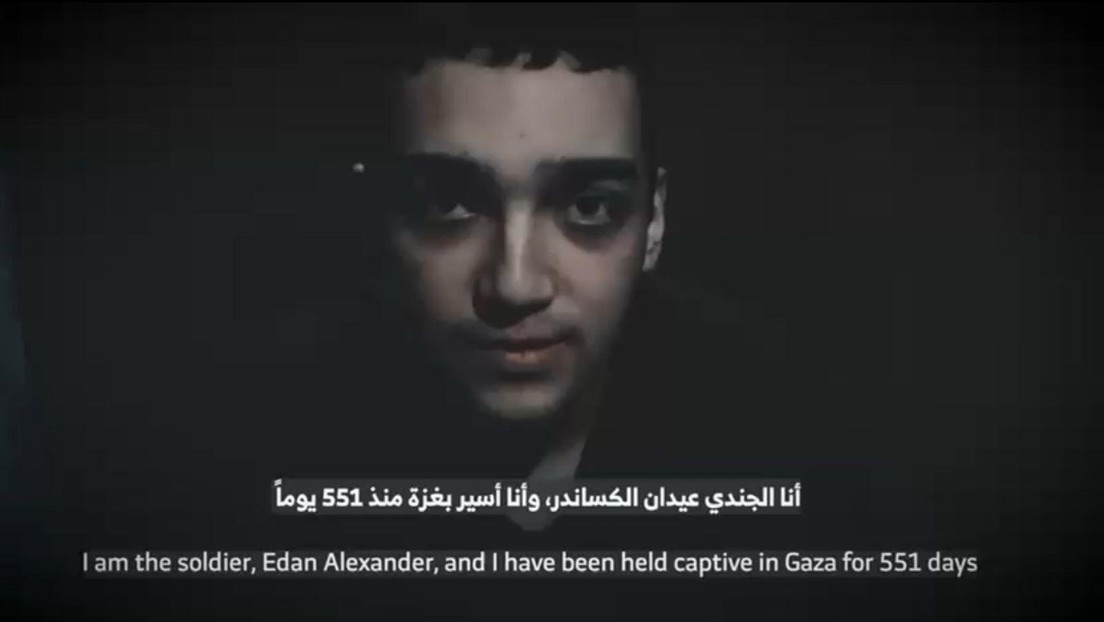 Hamás publica un video de un rehén israelí-estadounidense vivo