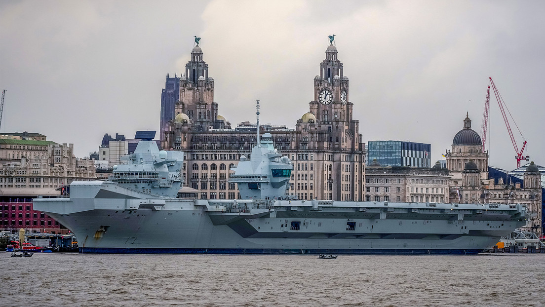 "Mensaje global": Portaviones británico hará una gira de 8 meses por el Indo-Pacífico