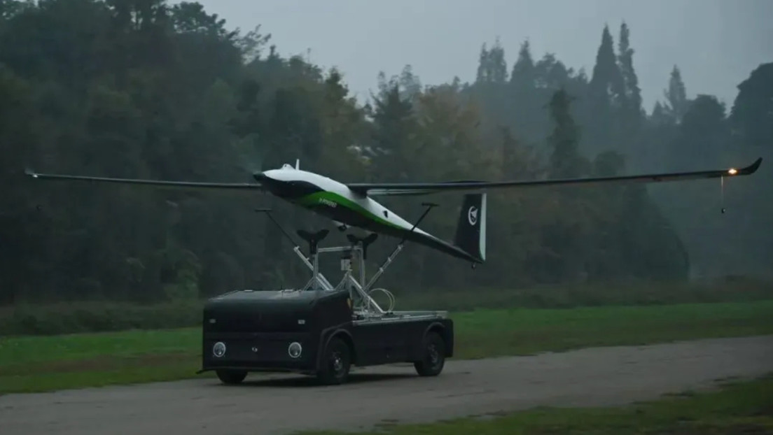 VIDEO: Dron chino propulsado por nitrógeno rompe récord de tiempo de vuelo