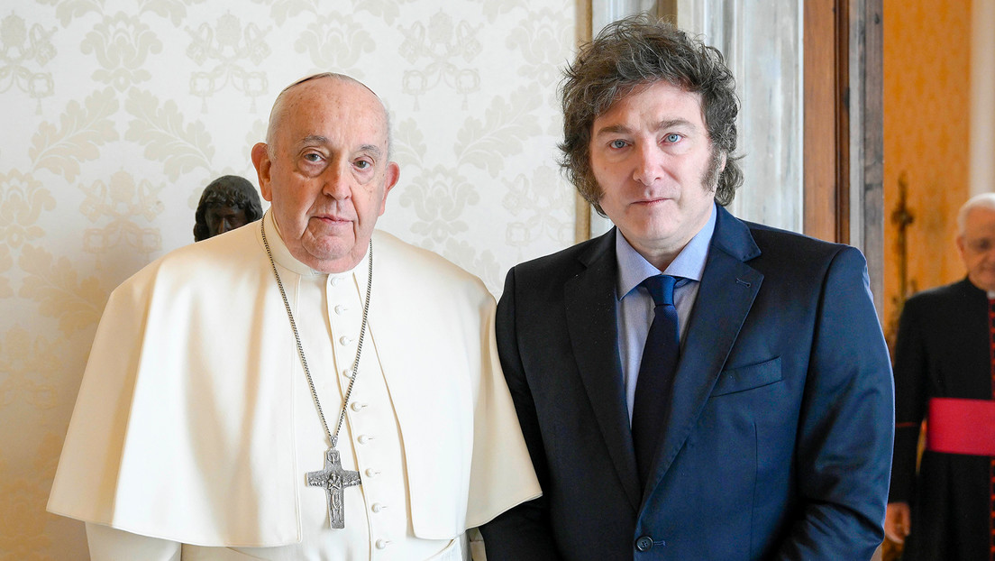 Milei lamenta la muerte del papa Francisco "a pesar de diferencias"