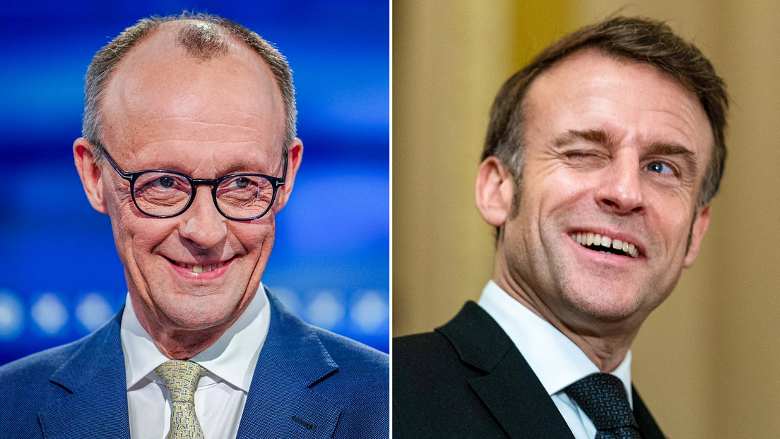 Politico: Macron y el futuro canciller de Alemania viven una "luna de miel"