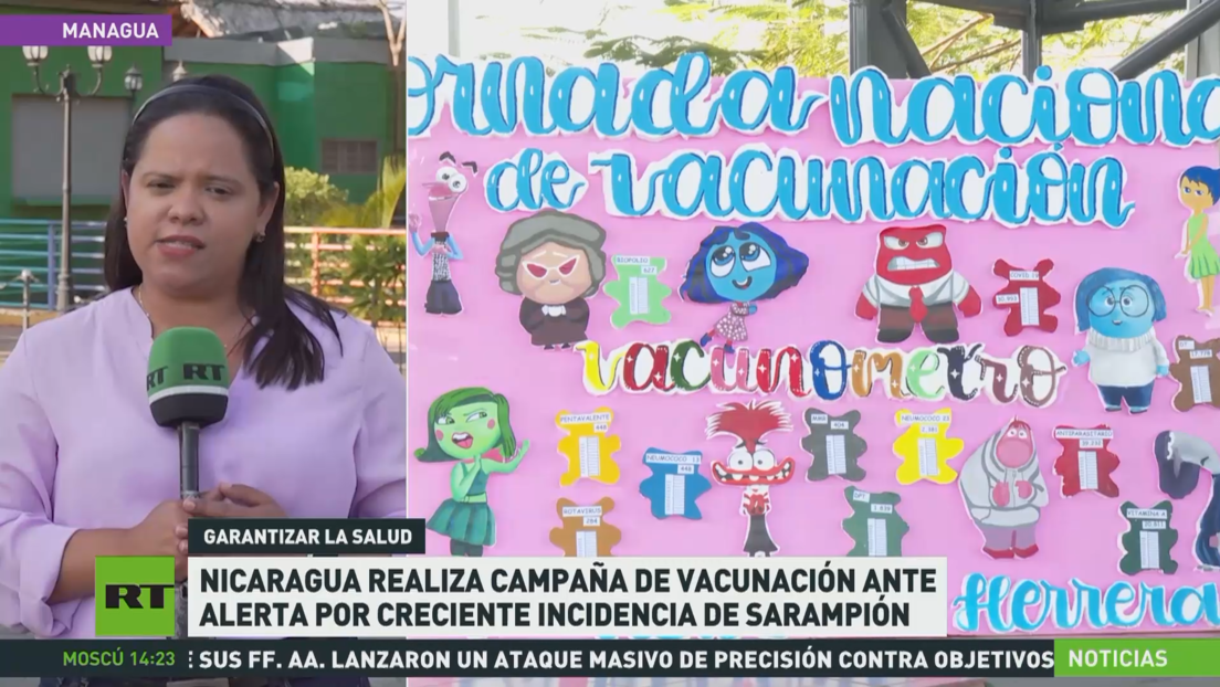Nicaragua lanza campaña de vacunación ante alerta por creciente incidencia de sarampión