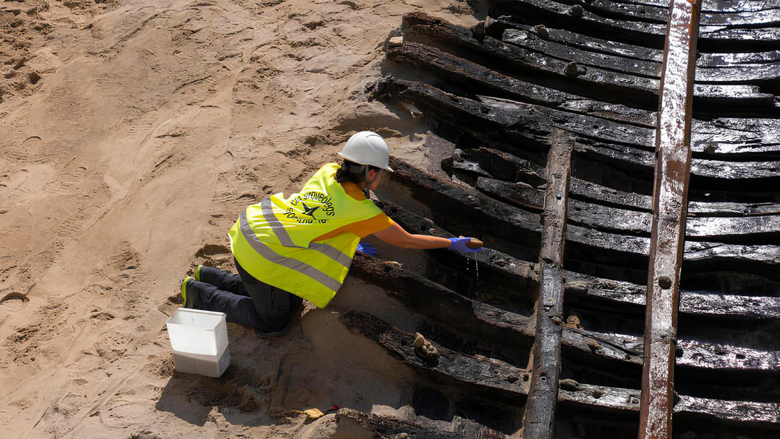 "Encuentro excepcional": Hallan restos de un antiguo barco durante unas obras en Barcelona