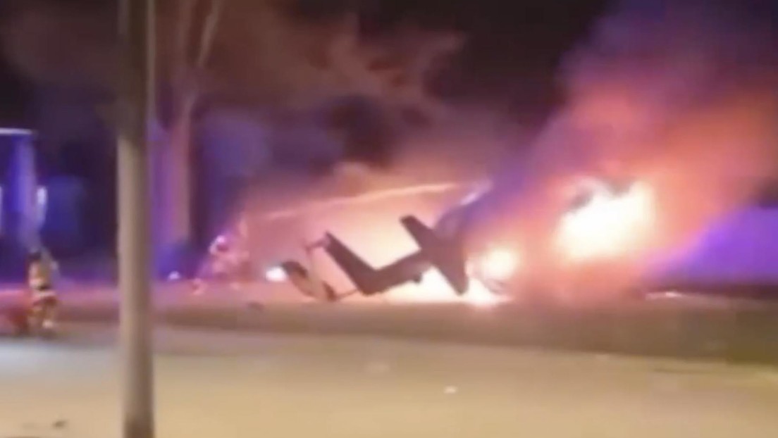 VIDEO: Helicóptero médico se estrella en EE.UU. durante un entrenamiento