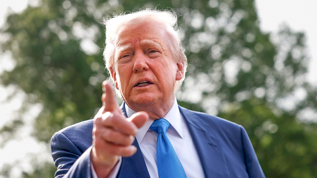 Trump comenta si se reunirá con Zelenski en Roma