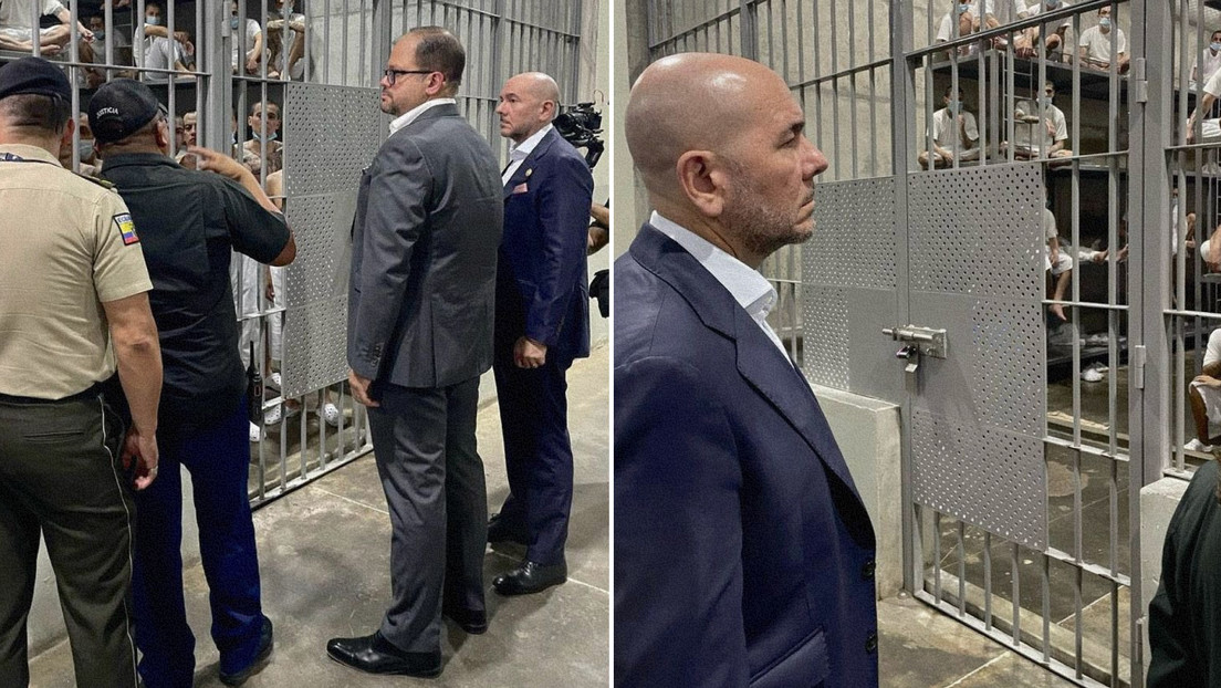 Ecuador copia modelo de megacárcel de Bukele para aplicar en su sistema penitenciario