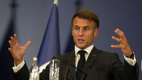 Macron se queja de los aranceles de Trump