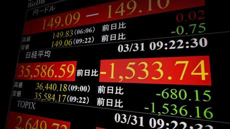 El mercado asiático amanece con nuevas pérdidas ante la incertidumbre por los megaranceles de Trump