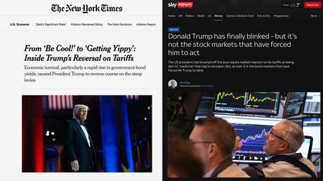 "Patético caos arancelario": medios analizan la pausa arancelaria de Trump