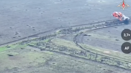 Drones rusos destrozan instalaciones militares de Kiev (VIDEO)