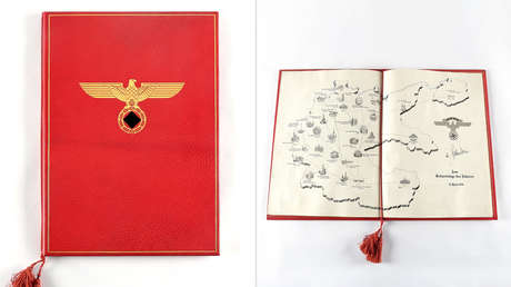 Subastan el curioso regalo que un dirigente nazi entregó a Hitler por su cumpleaños