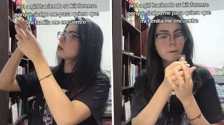 'Tiktoker' salta a la fama con un "kit forense" para que su familia la encuentre si "algo" le pasa