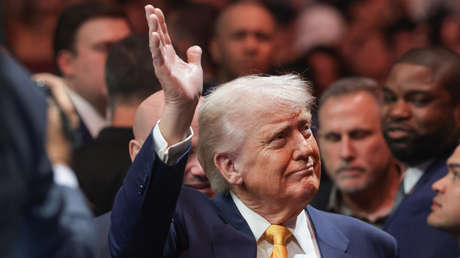 VIDEOS: Trump se roba el 'show' en un evento de la UFC