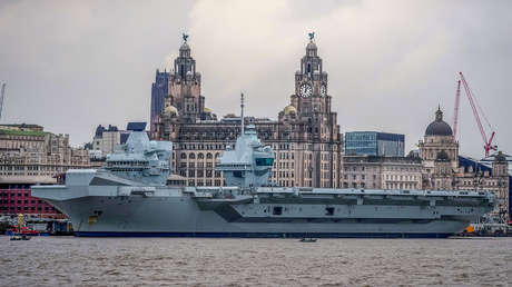 "Mensaje global": Portaviones británico hará una gira de 8 meses por el Indo-Pacífico