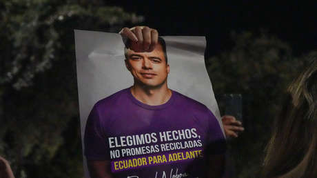 Ente electoral de Ecuador proclama a Noboa como ganador