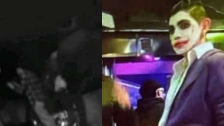 'Joker' apuñaló a tres jóvenes en la salida de una discoteca en Bolivia (VIDEO)
