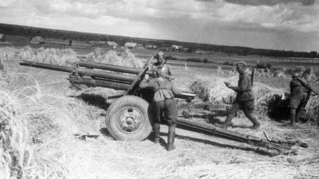 Las principales piezas de artillería soviética