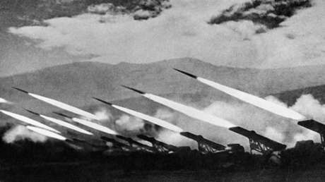 Sistemas lanzacohetes soviéticos en la guerra de 1941–1945