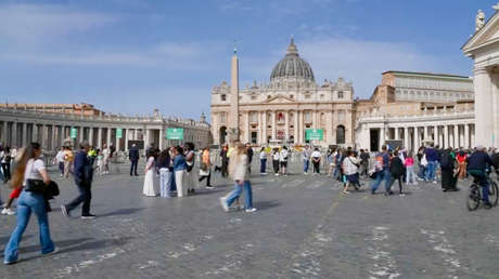 VIDEO: Primeras imágenes de la Plaza de San Pedro tras la muerte del papa Francisco