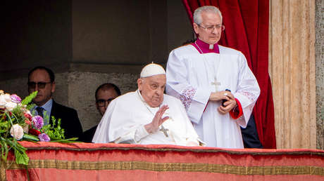 Así fue la última aparición pública del papa Francisco (VIDEO)