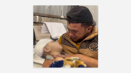 "¿Comiste las papas fritas que te traje?": Palestino devastado habla con su hijo sin vida