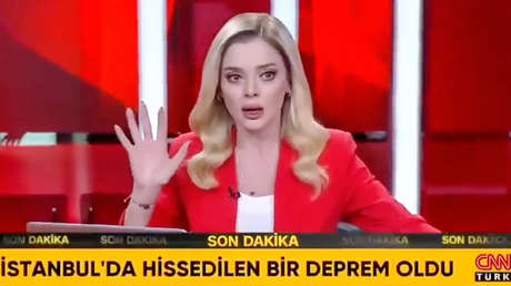 "¿Puedes comunicarte con mi madre?": Presentadora corta entrevista durante el terremoto en Turquía (VIDEO)