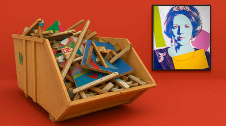 Incluso un Warhol: más de 40 obras de arte habrían sido lanzadas a la basura por error