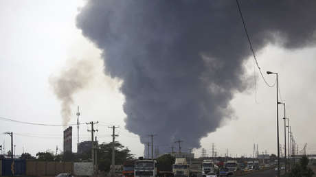 VIDEO: Momento exacto de la explosión devastadora en un puerto iraní