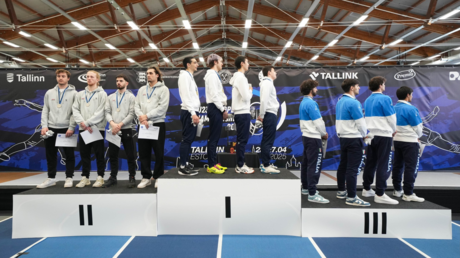 VIDEO: Inusual protesta del equipo suizo de esgrima contra Israel en un campeonato