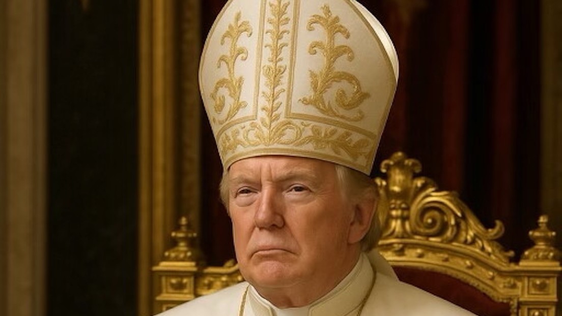 ¿El papa MAGA? Trump difunde una foto de sí mismo como sumo pontífice