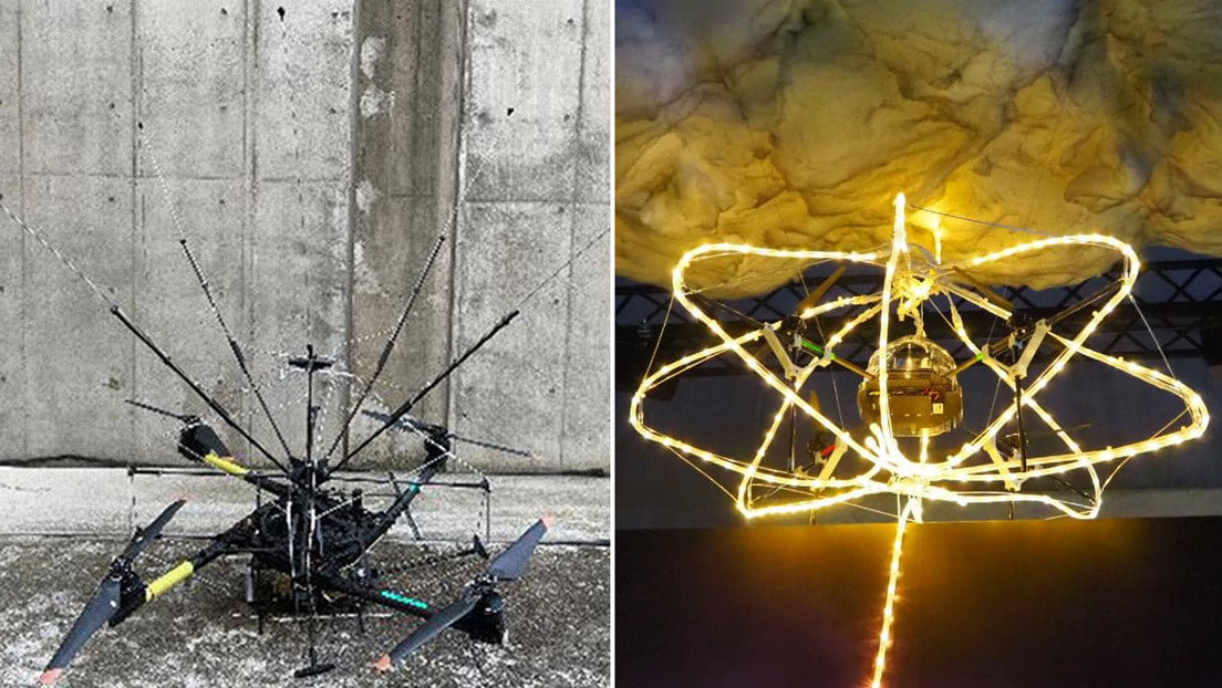 Así funciona el primer dron que controla rayos de forma segura