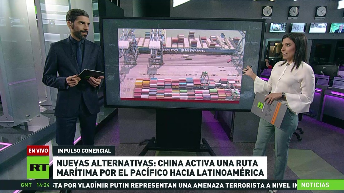 Nuevas alternativas: China activa una ruta marítima por el Pacífico hacia Latinoamérica