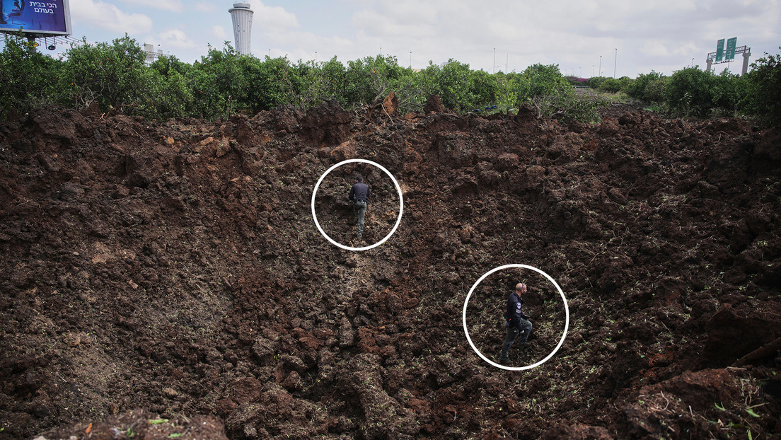 VIDEO: Ataque hutí deja enorme cráter en el aeropuerto más importante de Israel