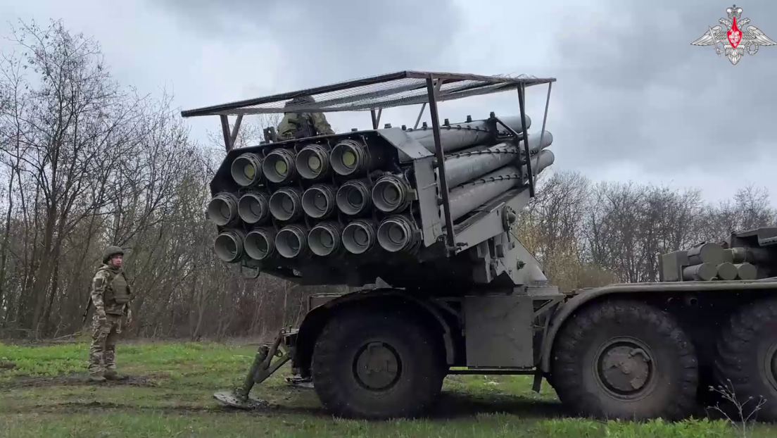VIDEO: 'Huracán' ruso sacude posiciones ucranianas