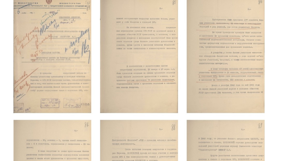 Revelan que el alto clero católico ucraniano colaboró con los nazis durante la Segunda Guerra Mundial