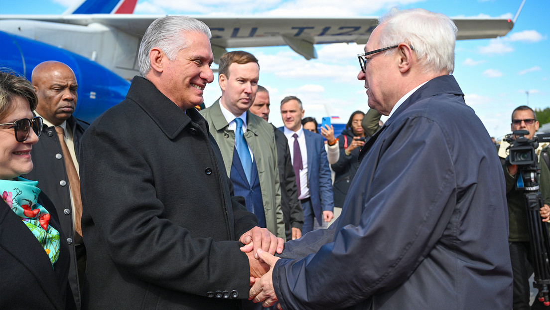 Díaz-Canel arriba a Moscú para honrar la gesta del pueblo soviético en la Gran Guerra Patria